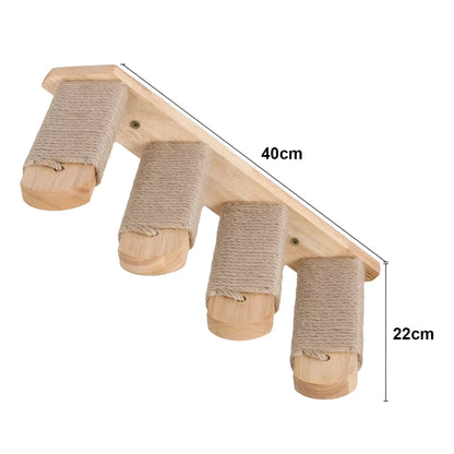 Cat Tower Shelf with Scratch Post