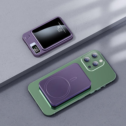 Compact Wireless Power Bank Charger