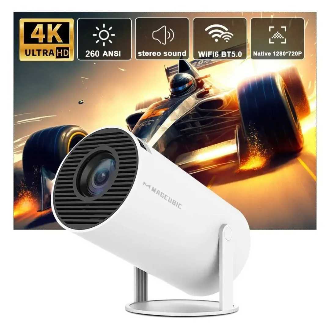 Compact 4K Wireless Home Projector