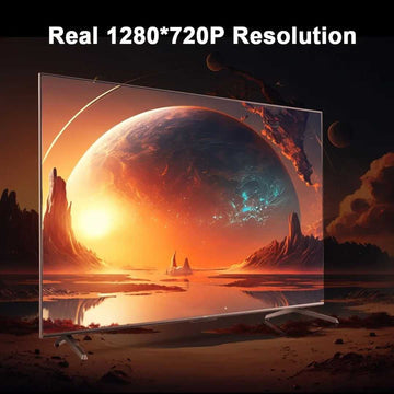 Compact 4K Wireless Home Projector