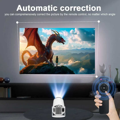 Compact 4K Wireless Home Projector