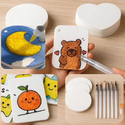 Colorful DIY Sculpture Kit - Make, Paint, Display - Luxicro