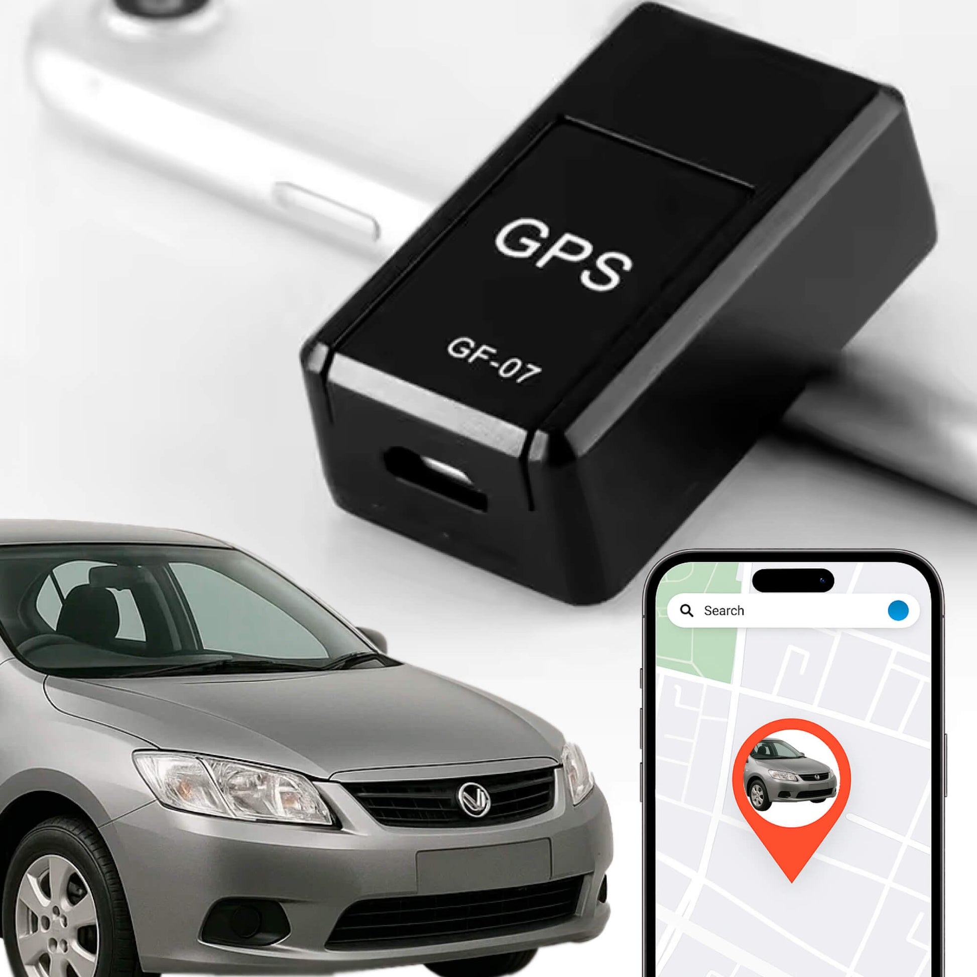 Compact Portable GPS Car Tracker - Luxicro