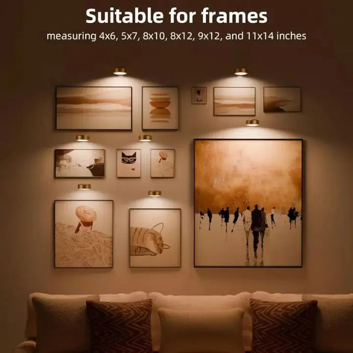 Thin Digital Picture Frame Light