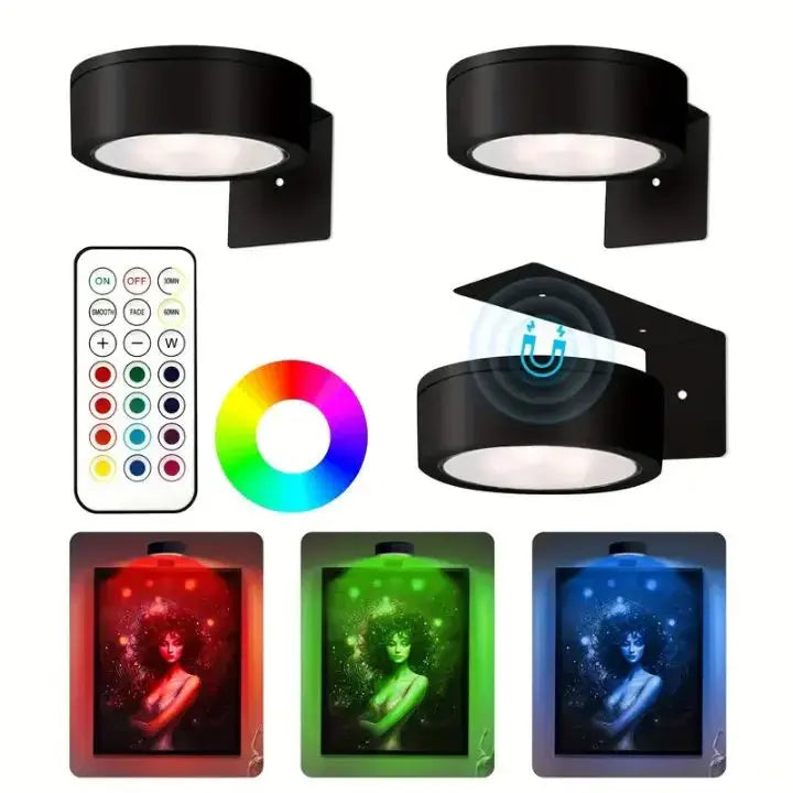 Thin Digital Picture Frame Light