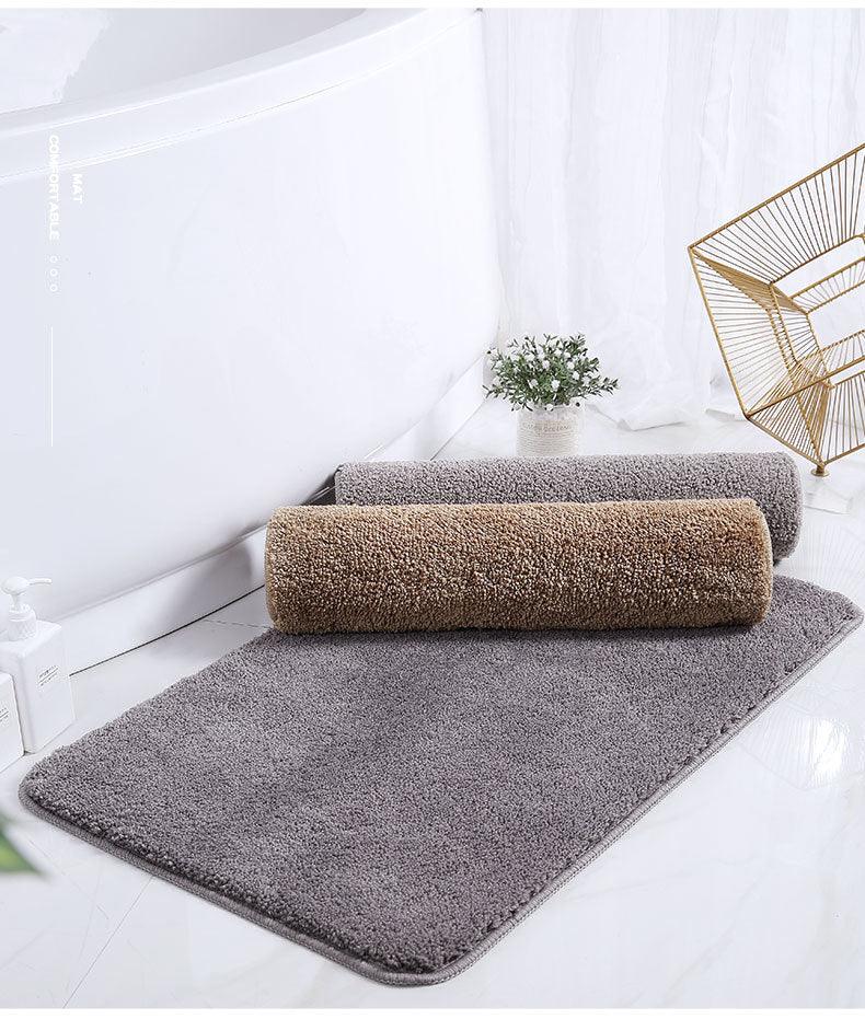 Grip Soft Microfiber Bathroom Shower Rug - Luxicro