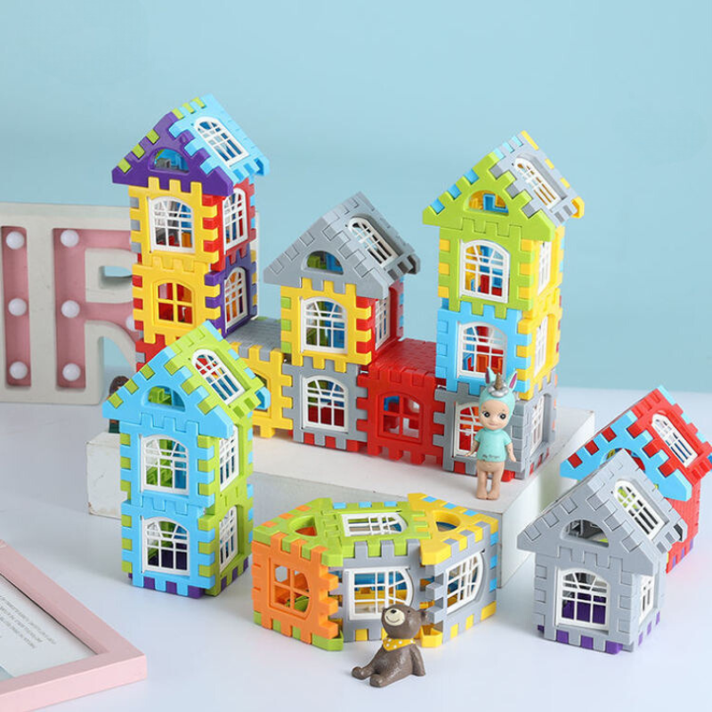 Premium Kids Construction Blocks - Luxicro