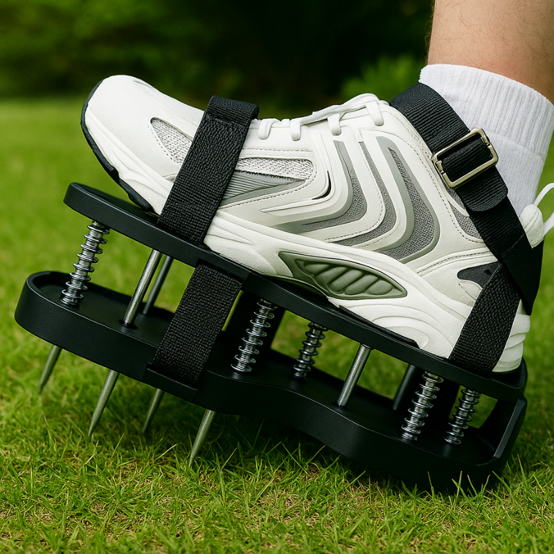 Easily Aerating Lawn Sandals with Adjustable Straps - Luxicro