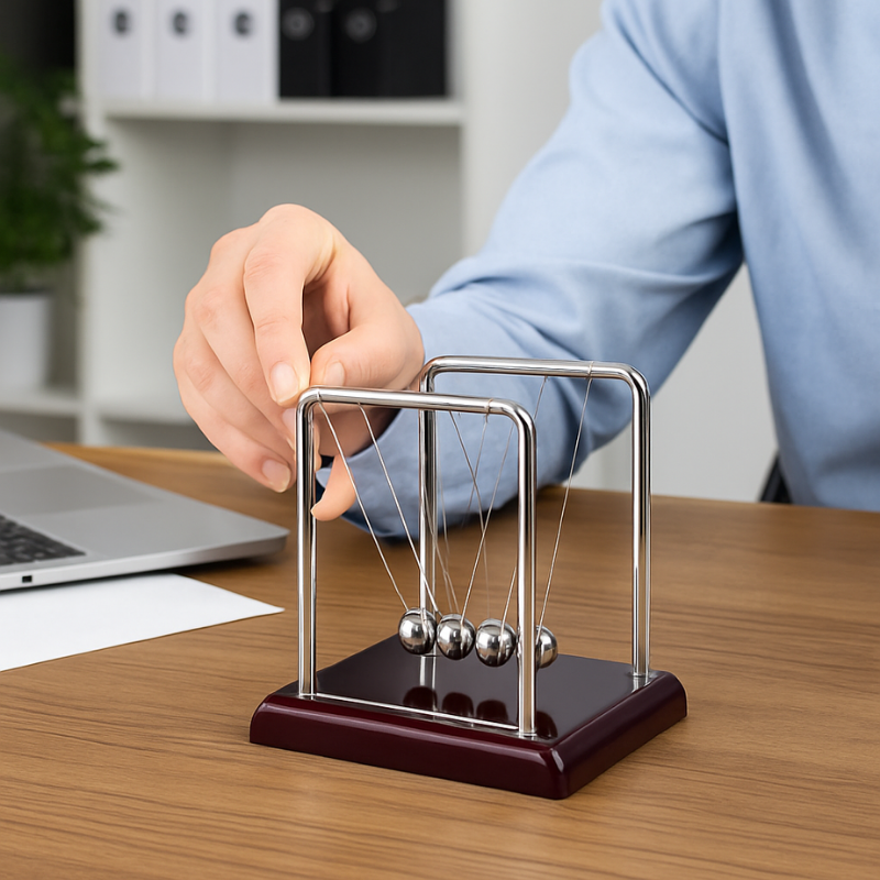 Stylish Modern Swing Clock - Luxicro