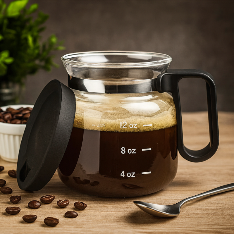 Compact Modern Coffee Brewer - Luxicro