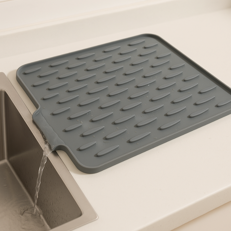 Flexible Heat Resistant Silicone Mat – Non Slip & Compact - Luxicro