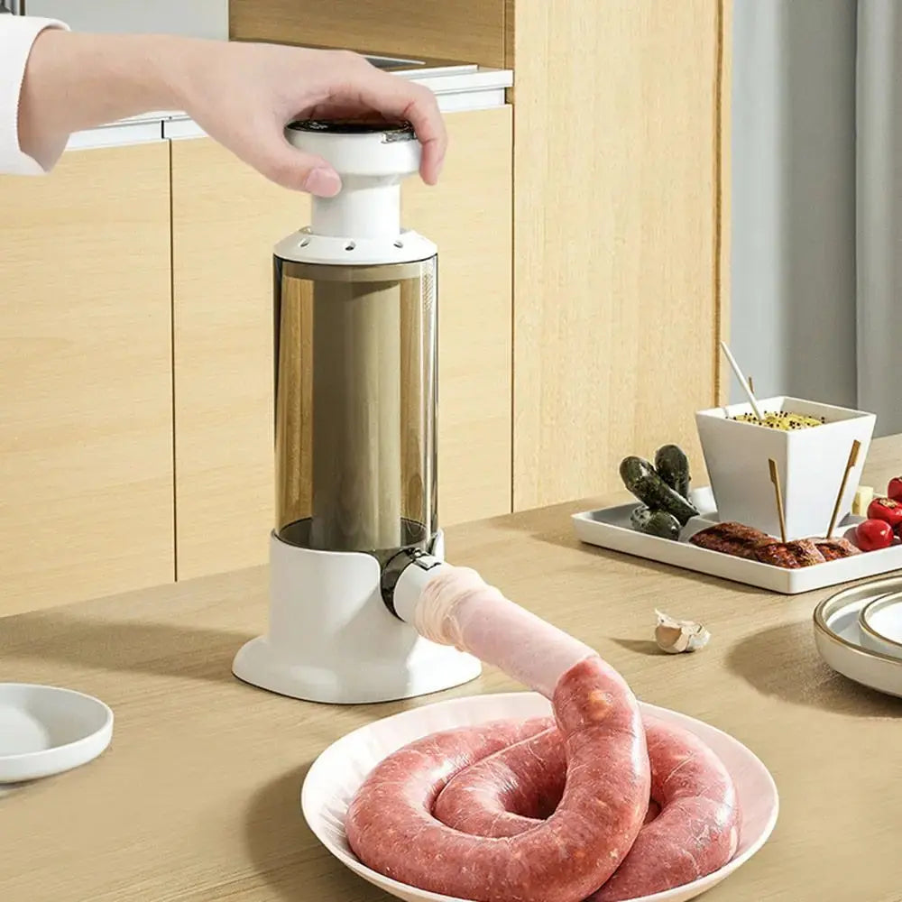 Easy Fill Sausage Maker Machine - Manual & Compact - Luxicro