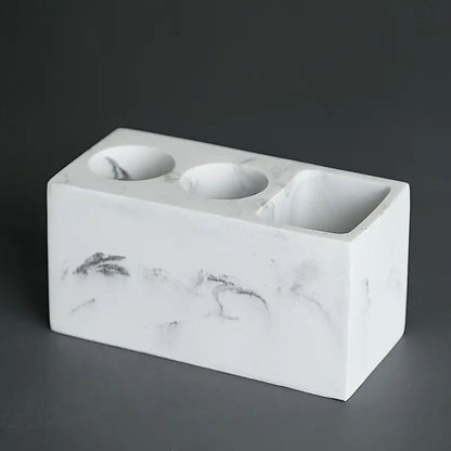 Double Bathroom Toothbrush Holder - Luxicro