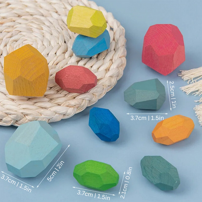 Educational Colorful Stones