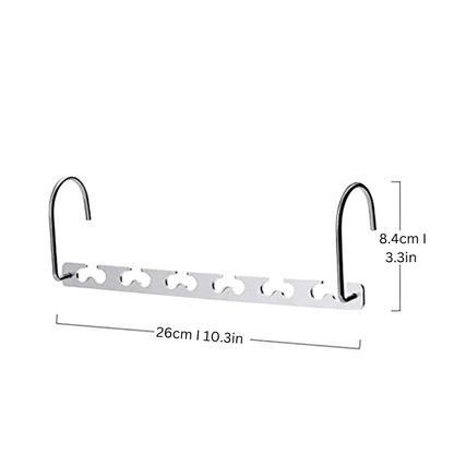 Compact Closet Storage Hanger System - Luxicro