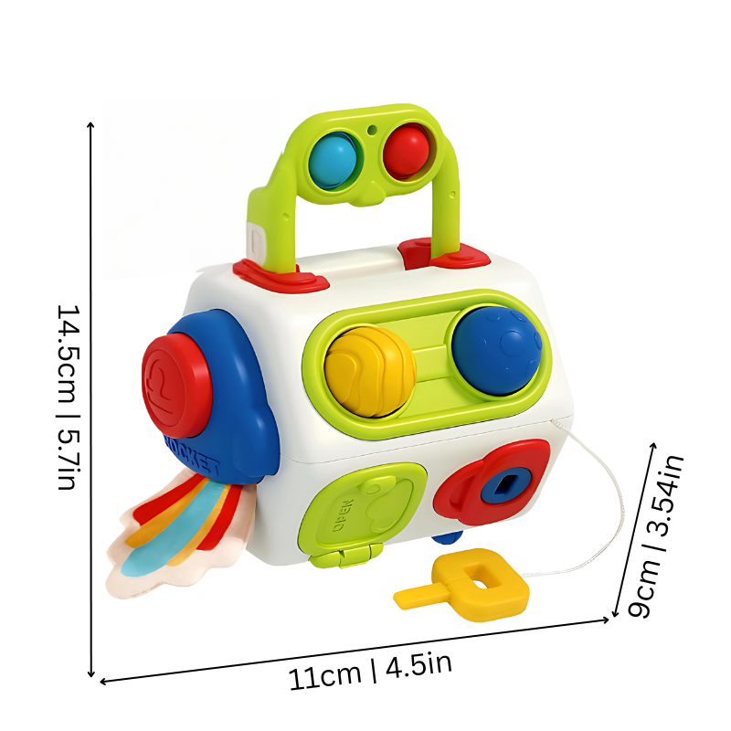 Colorful Spinning Toy Blocks
