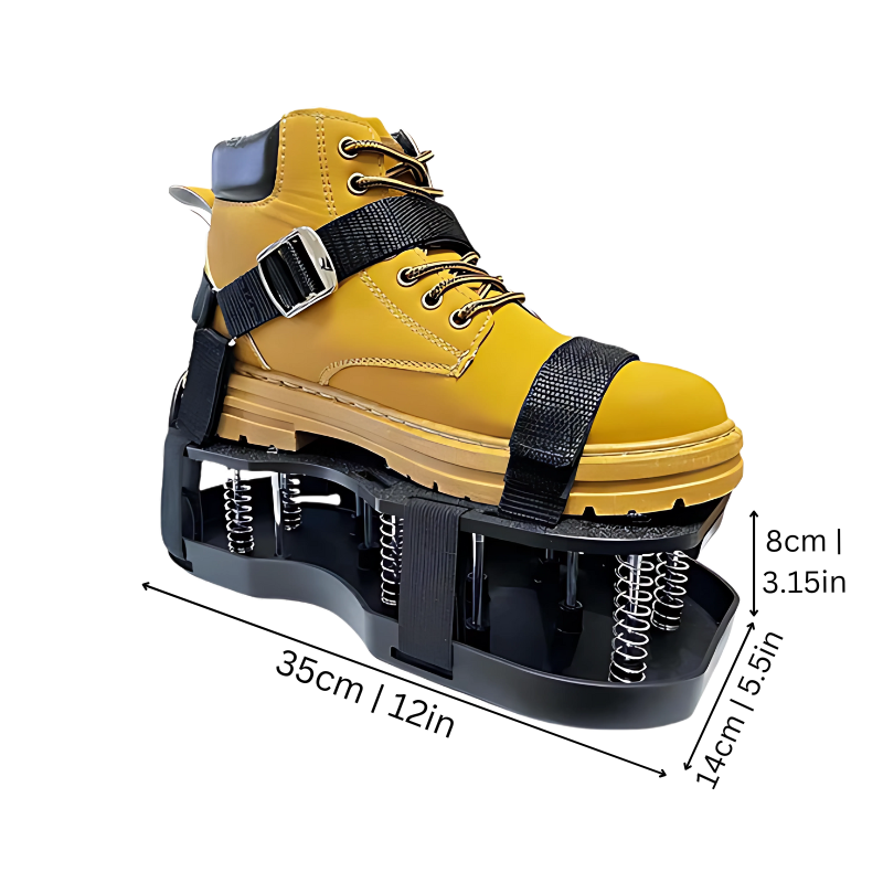 Easily Aerating Lawn Sandals with Adjustable Straps
