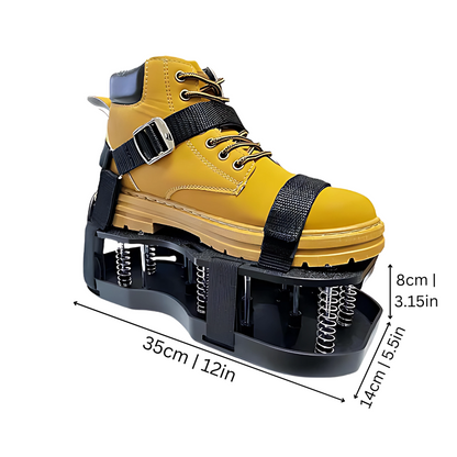 Easily Aerating Lawn Sandals with Adjustable Straps