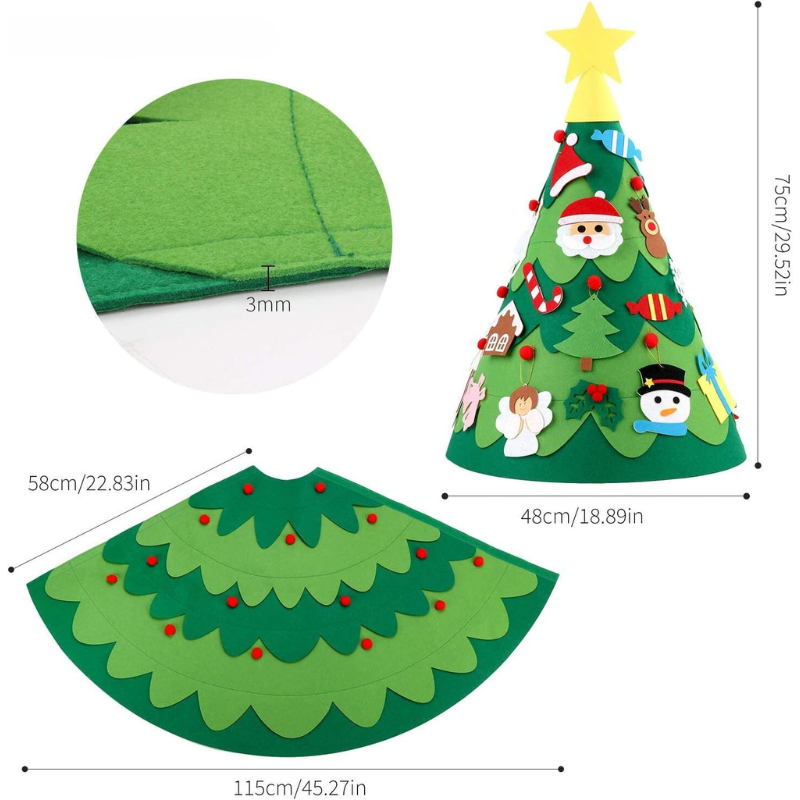 Fun DIY Christmas Tree Kit for Kids