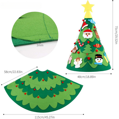 Fun DIY Christmas Tree Kit for Kids