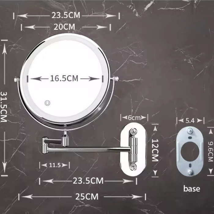 Bright LED Vanity Mirror