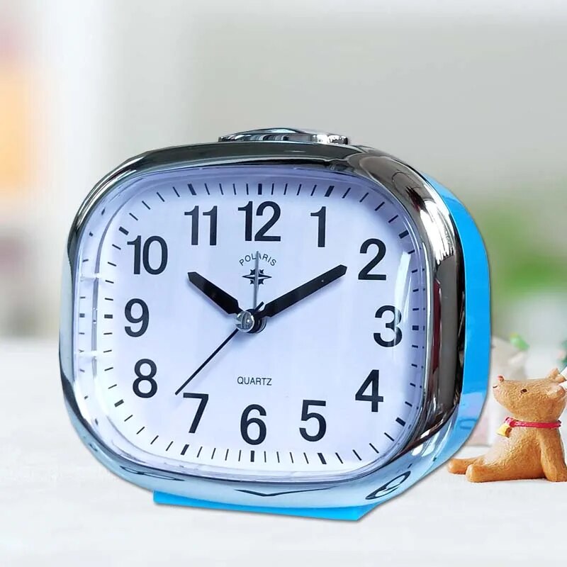 Quiet Alarm Mechanical Wake Up Clock - Luxicro