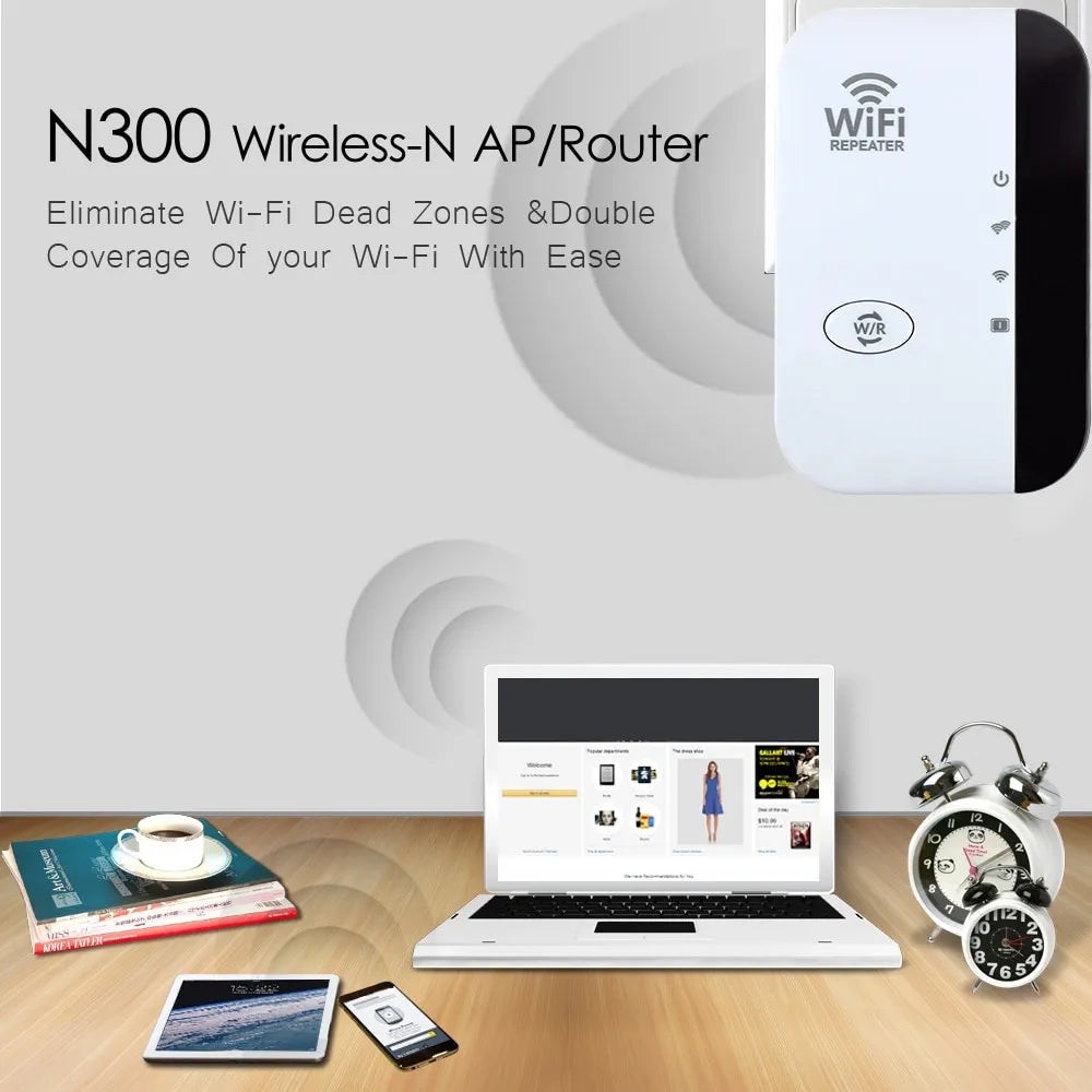 Powerful WiFi Range Extender Booster Device