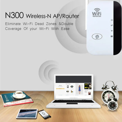 Powerful WiFi Range Extender Booster Device