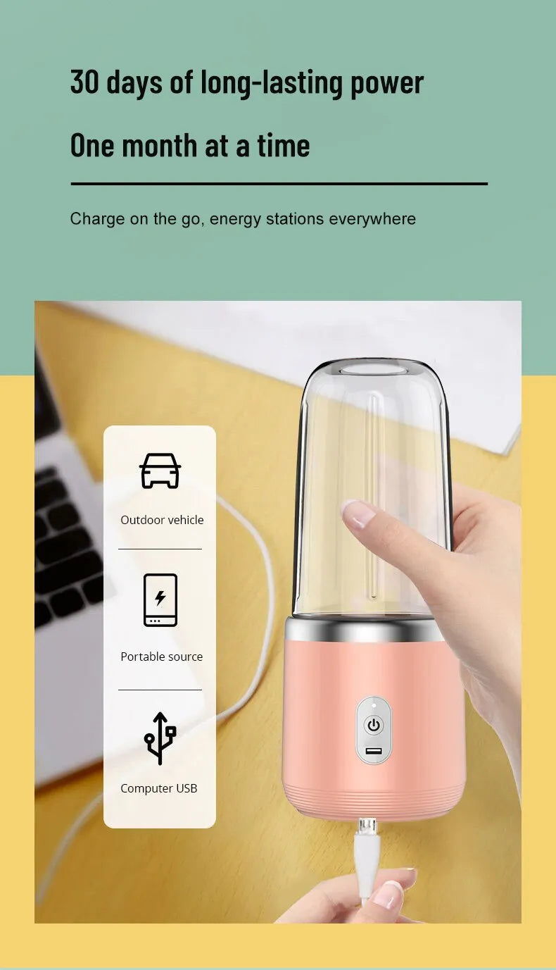 Portable Mini Electric Blender Mixer