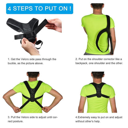 Comfortable Posture Correction Back Support