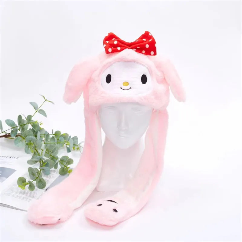 Cute Rabbit Beanie with Ear Flaps