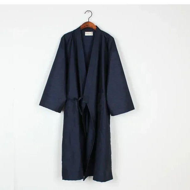 Men's Lightweight Sleep Kimono – Comfortable Cotton Nightwear