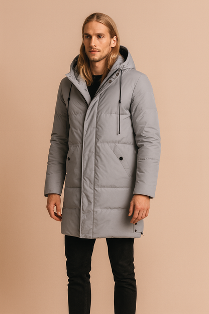 Warm Waterproof Parka Jacket for Men