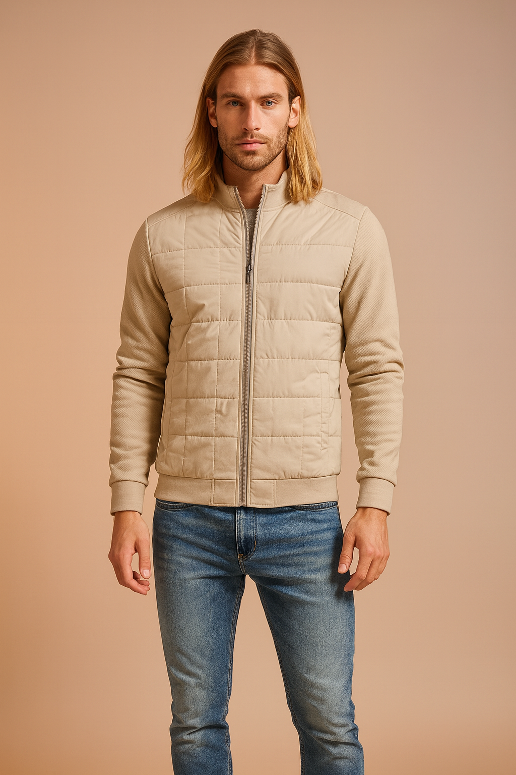Warm Padded Waterproof Zip Jacket - Luxicro