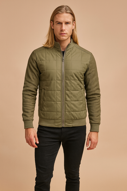 Warm Padded Waterproof Zip Jacket