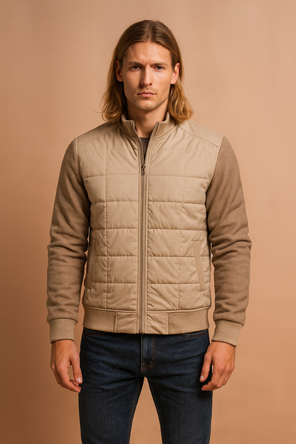 Warm Padded Waterproof Zip Jacket