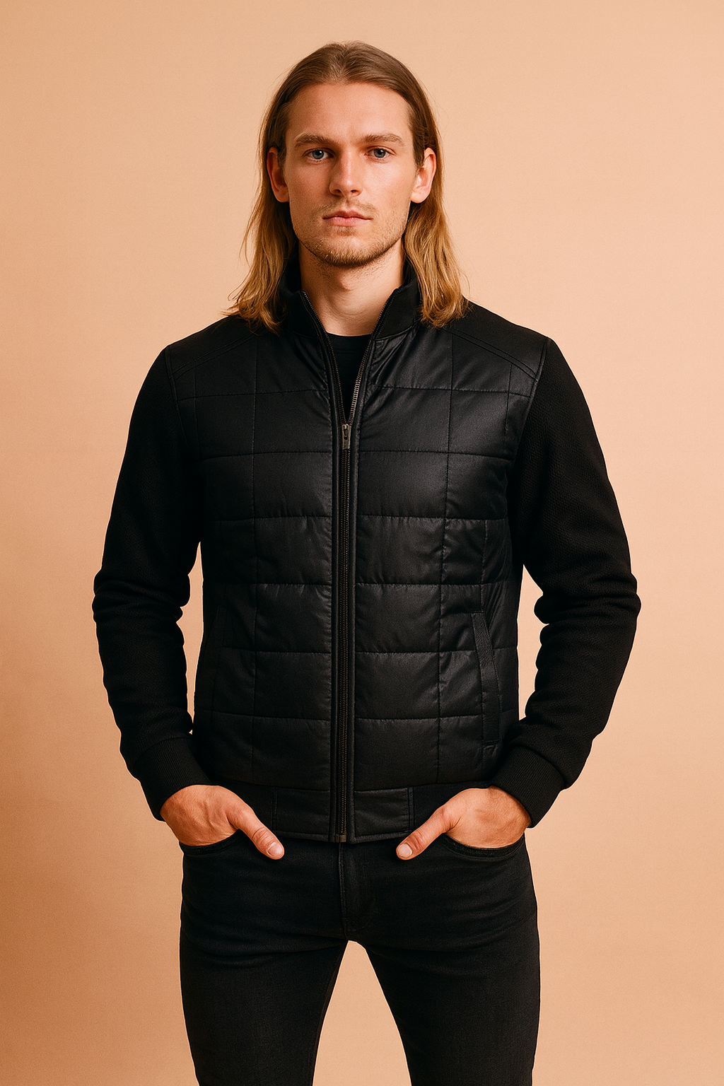 Warm Padded Waterproof Zip Jacket