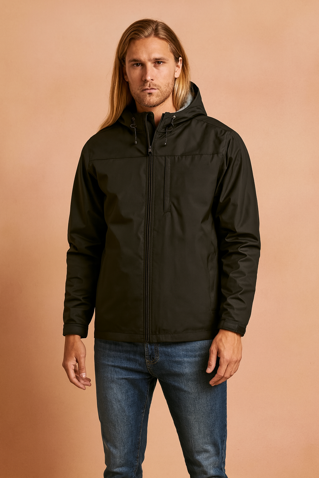 Waterproof Hooded Mens Outdoor Jacket - Luxicro