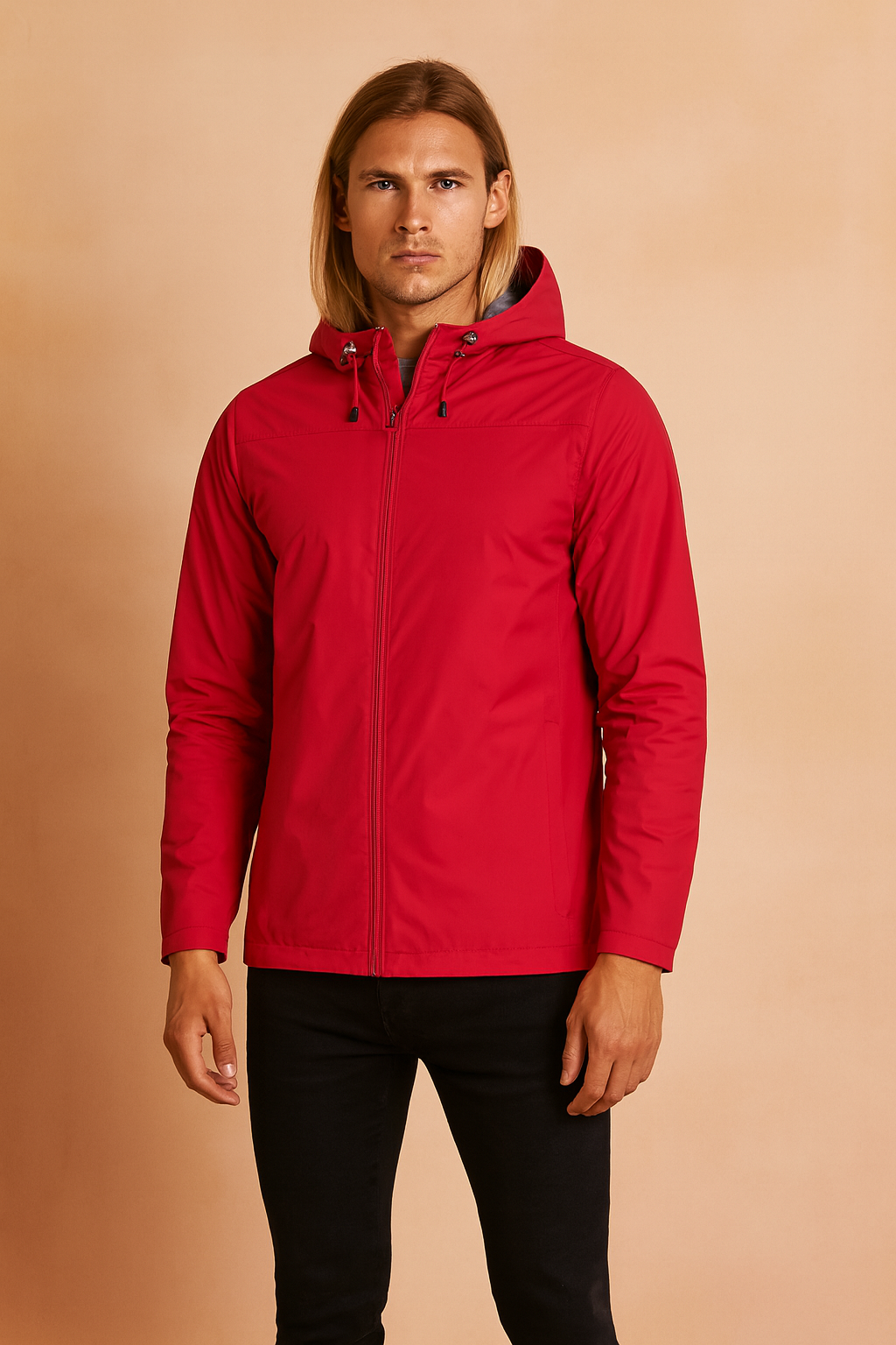 Waterproof Hooded Mens Outdoor Jacket