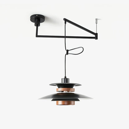 Adjustable Pendant Light with Flexible Arm
