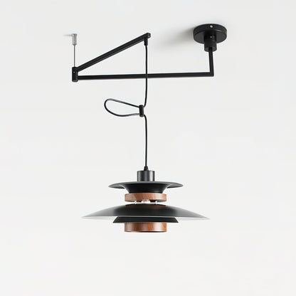 Adjustable Pendant Light with Flexible Arm
