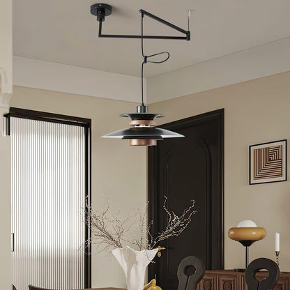 Adjustable Pendant Light with Flexible Arm