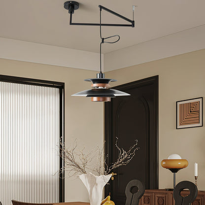 Adjustable Pendant Light with Flexible Arm