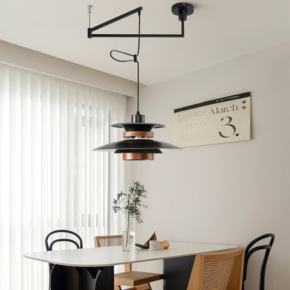 Adjustable Pendant Light with Flexible Arm