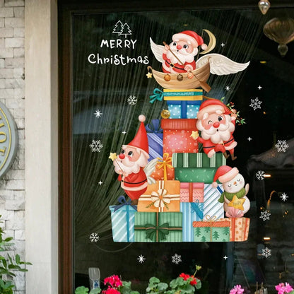 Clear Window Clings for Holiday Decor