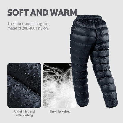 Warm Waterproof Snow Pants for Men