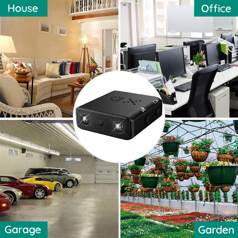 Compact Wifi Home Security Camera with Audio