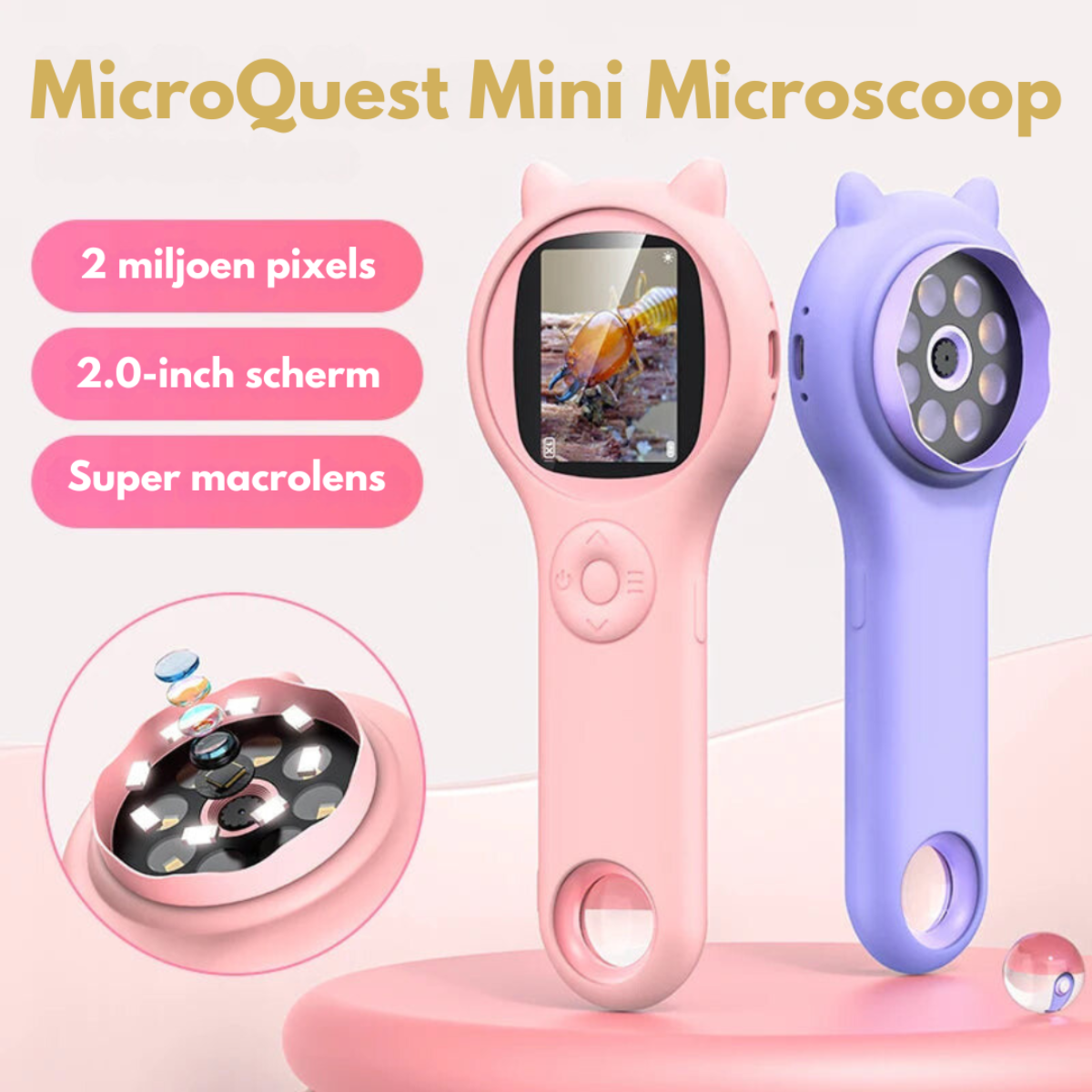 Kids Digital Microscope Kit