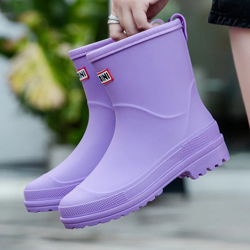 Waterproof Ankle Rain Boots for Women - Luxicro