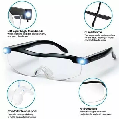 Bright LED Magnifying Lamp for Reading and Crafts